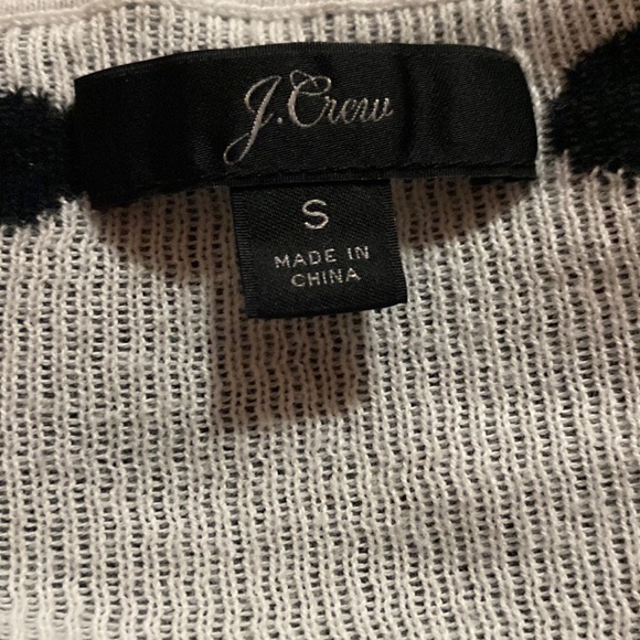 J. Crew Polka Dot Crew Neck Pullover
Black/White Polka Dots Size Small - Picture 5 of 6